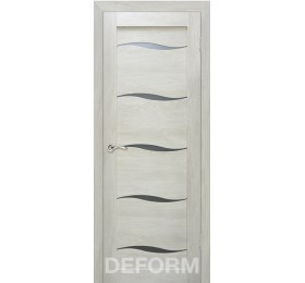 Дверь межкомнатная Deform D1 дуб шале седой