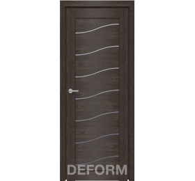  Дверь межкомнатная Deform D2 дуб шале корица
