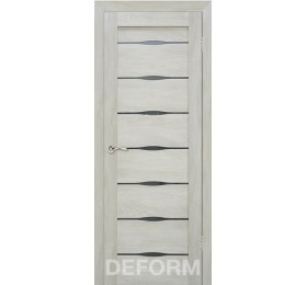 Дверь межкомнатная Deform D3 дуб шале седой