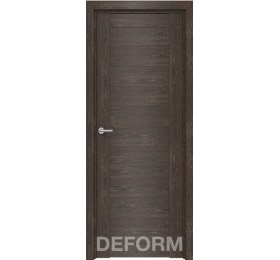  Дверь межкомнатная Deform D10 дуб шале корица