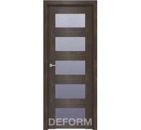  Дверь межкомнатная Deform D12 дуб шале корица