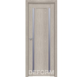 Дверь межкомнатная Deform D13  дуб шале седой