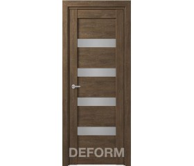 Дверь межкомнатная DEFORM Д16 цвет дуб шале корица