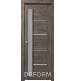 Дверь межкомнатная DEFORM D19 цвет дуб шале графит