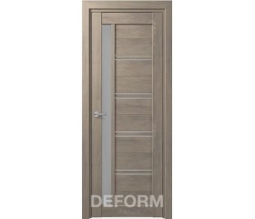 Дверь межкомнатная DEFORM D19 цвет дуб шале седой